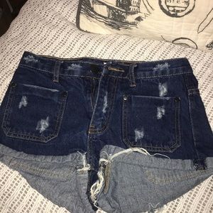 Jean shorts